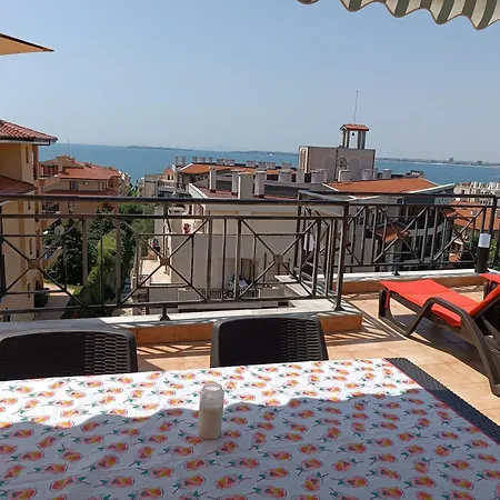 Lägenhet Rooftop Sea View Sveti Vlas