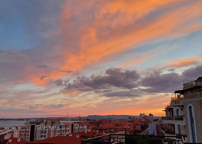 Rooftop Sea View Lägenhet Sveti Vlas